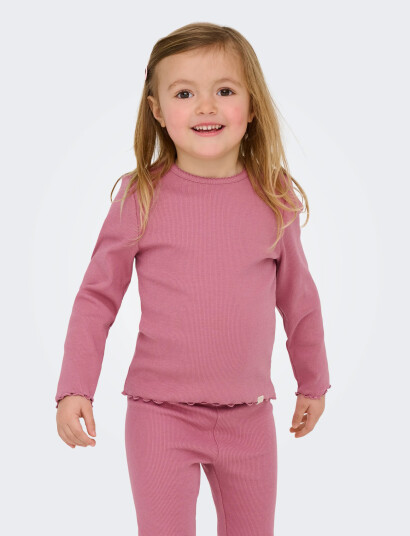 Kids Only Kmgtrinny Life Sld Ls Oneck Top Jrs Noos Pink 128 Kids Only Kmgtrinny Life Sld Ls Oneck Top Jrs Noos Pink 128