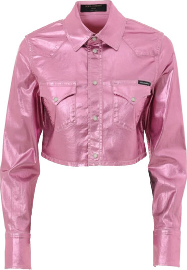 Dolce & Gabbana Dame Bluser & Skjorter Rosa S, Dolce & Gabbana Dame Bluser & Skjorter Rosa S,
