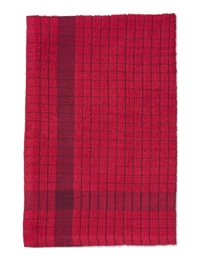Engholm Textiles Petit Frotte Recycle - Red - 45X70CM Engholm Textiles Petit Frotte Recycle - Red - 45X70CM