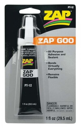 Zap PT12 Adhesives Zap-A-Dap-A-Goo 29ml