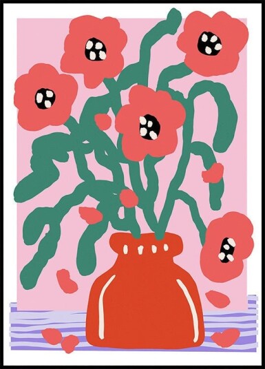 Flower Impression Plakat Plakat / 40x50cm