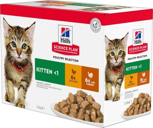 Hill'S Science Plan Kitten Fjærkre 48 X 85 G