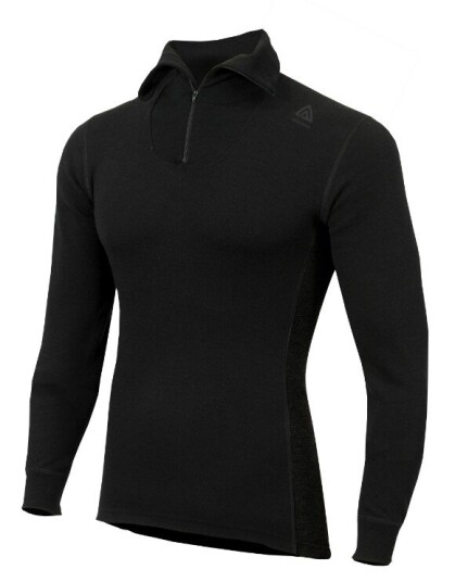 Aclima WarmWool Polo, Mann Black L