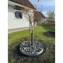 Hagering Skotte Garden Sort 16cm Høy ⌀65 cm