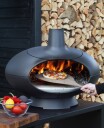 Morsø Forno Pizzaovn i Støpejern 60 cm Kullgrill Svart