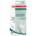CC Hansen Engangshansker Latex 40pk