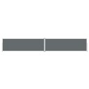 vidaXL Uttrekkbar sidemarkise 160x1000 cm antrasitt