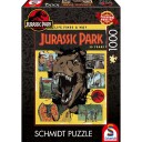 Schmidt Spiele Jurassic Park 30 År 1000 Brikker Life Finds A Way