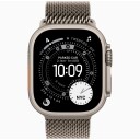Apple Watch Ultra 3 GPS + Cellular 49mm Natural Titanium Case with Natural Titanium Milanese Loop   Large