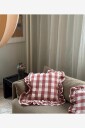 Midnatt   Frill pute Bertel   Brun