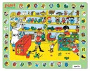 Barbo Toys Pippi Puslespill med ramme 24 stykker Tegneserier