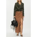 Diesel Dame Skjørt Brun W24,