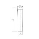 Pipelife Smartline Avløpstrakt PP Gråhvit 40mm