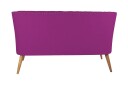 Lamonti 2 seters Sofa   Lilla/Natur