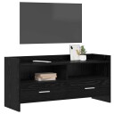  TV skap 100 x 33 x 47 cm Svart eik Konstruert tre