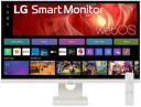LG 27U731SA-W 27" Smart Monitor 4K UHD med webOS og USB-C - Hvit