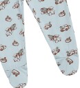 Hust and Claire Leggings m. Fot   Lani   Blå m. Trykk   Hust and Claire   68   Leggings   62