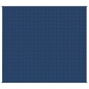 Vidaxl Vektdyne blå 220x235 cm 15 kg stoff