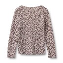 Wheat wool T shirt L/S Alfie – autumn flowers 98