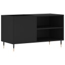  Hifi benk svart 85x38x48 cm konstruert tre