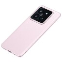 INCOVER Xiaomi 14 Pro Skinndekket Plastdeksel med Innebygd Kamerabeskytter - Rosa