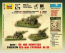 Zvezda 1/72 Soviet 122mm Howitzer M-30 with Crew
