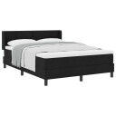  Kontinentalseng med madrass med madrass Svart 140 x 190 cm