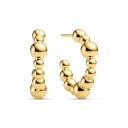 Sif Jakobs Jewellery Bormio Circolo Piccolo Earrings Gullfarge 22.4 mm
