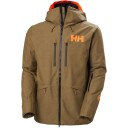 Helly Hansen Herre Garibaldi 2.0 Vanntett Skijakke Brun Brun XL