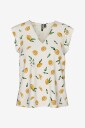 pieces - Topp pcNya SL V-neck Top - Beige