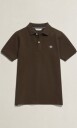 Gant Kids Shield Pique Ss Polo Shirt   SHADOW BROWN   140