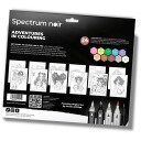 Hobbysett Creativ Company DIY Kit Illustrasjon Adventurous Colouring