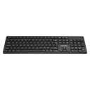 Estuff G220 - Tastatur - Trådløs - 2.4 Ghz - Qwerty - Storbritannia - Svart