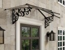 Canopia by Palram overbygg inngangsparti Lily 88 x 216 cm svart/klar