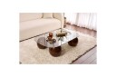Sofabord Nordure Maroulburg Sofabord 118 cm Grå,Brun -