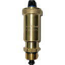 Luftventil med ½" automatisk avstengningsventil. Maks.: 10 bar / 120 C