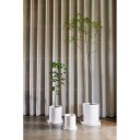 OYOY Living Design - Nami Plantepotte w/Tallerken Large White - Lampemesteren
