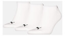 Puma Puma Unisex Sneaker Plain 3p White 47-49 Bomullssokker