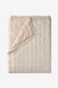 Ellos Home   Sengeteppe Dottie i lin   Beige