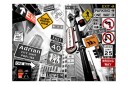 Veggmaleri NYC Sign On A Monochrome Background 250x193 - Artgeist sp. z o. o.