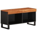  TV benk 85x33x43,5 cm heltre akasie