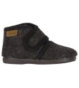En Fant Chocolate Melange tøfler ull Velcro 25