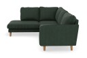 Trend Lyx 4 seters Venstrevendt L formet Sjeselongsofa i Manchester   Mørkegrønn