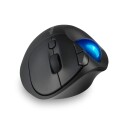 Kensington Pro Fit TB450 Ergonomisk Trackball Mus med 7 Knapper - Trådløs, Svart