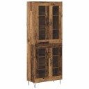  Høyskap Gamle tre 69,5 x 34 x 180 cm Konstruert tre