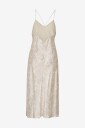 Calvin Klein   Kjole Liquid Print Iconic Cami Dress   Beige