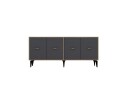 Thyros Konsollbord 180 cm   Eik/Antrasitt