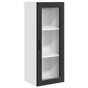 Kjøkkenskap med hylle Svart 40 x 31 x 100 cm Konstruert tre