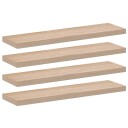  Flytende hyller 4 stk 90x23,5x4 cm konstruert tre 8721158393074