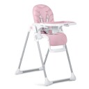 Rosa spisestuestol for barn Ricokids Tulo